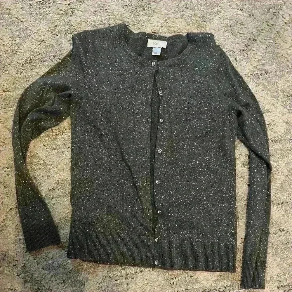 Loft Silver Cardigan